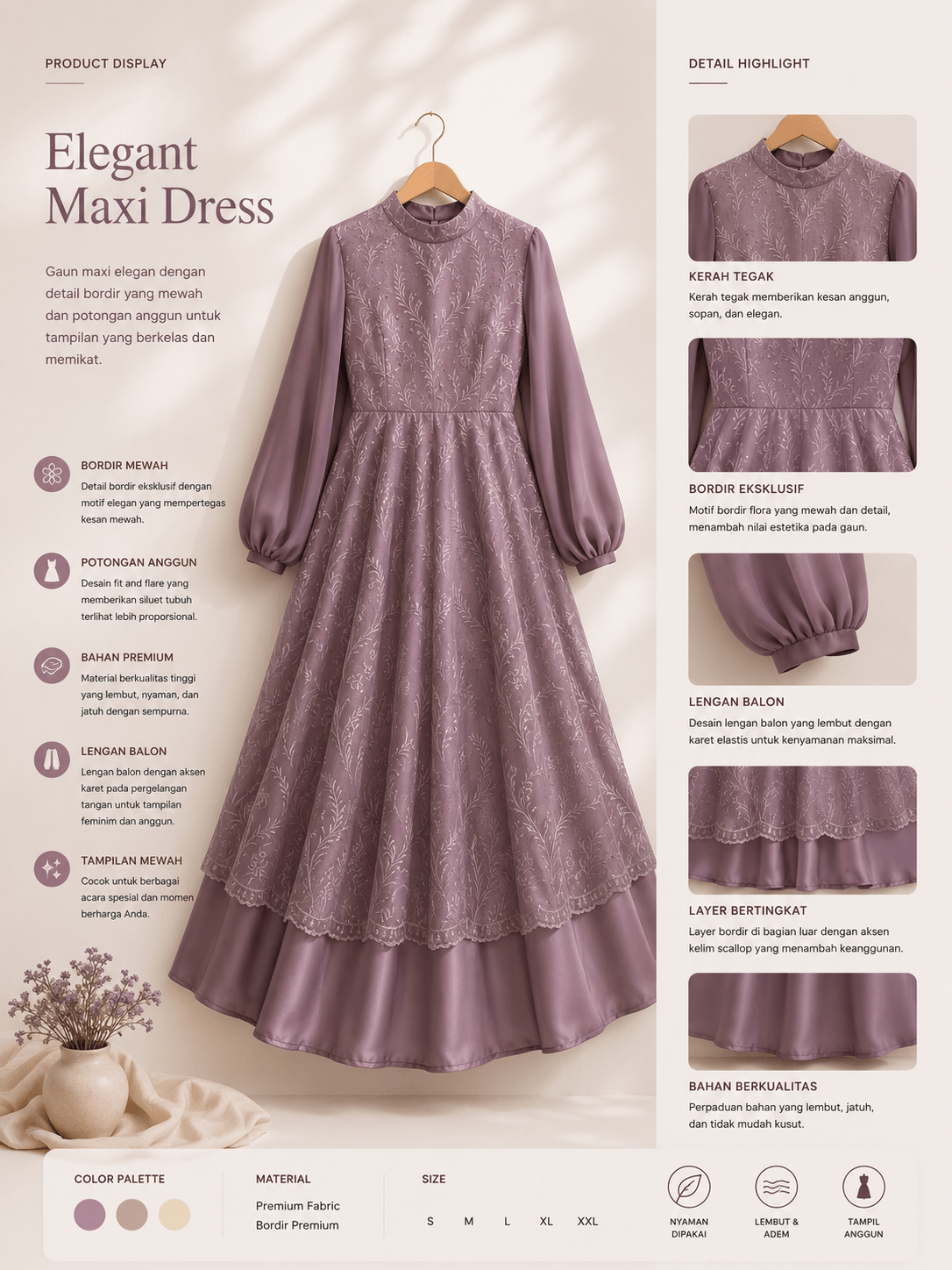 Elegant Maxi Dress