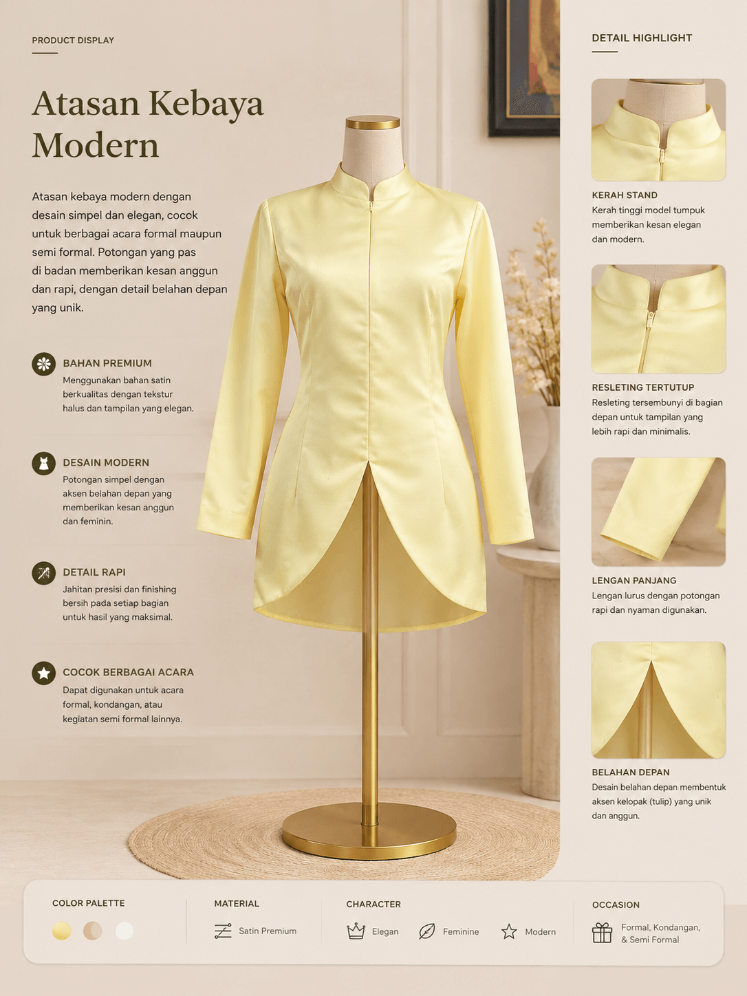 Atasan Kebaya Modern