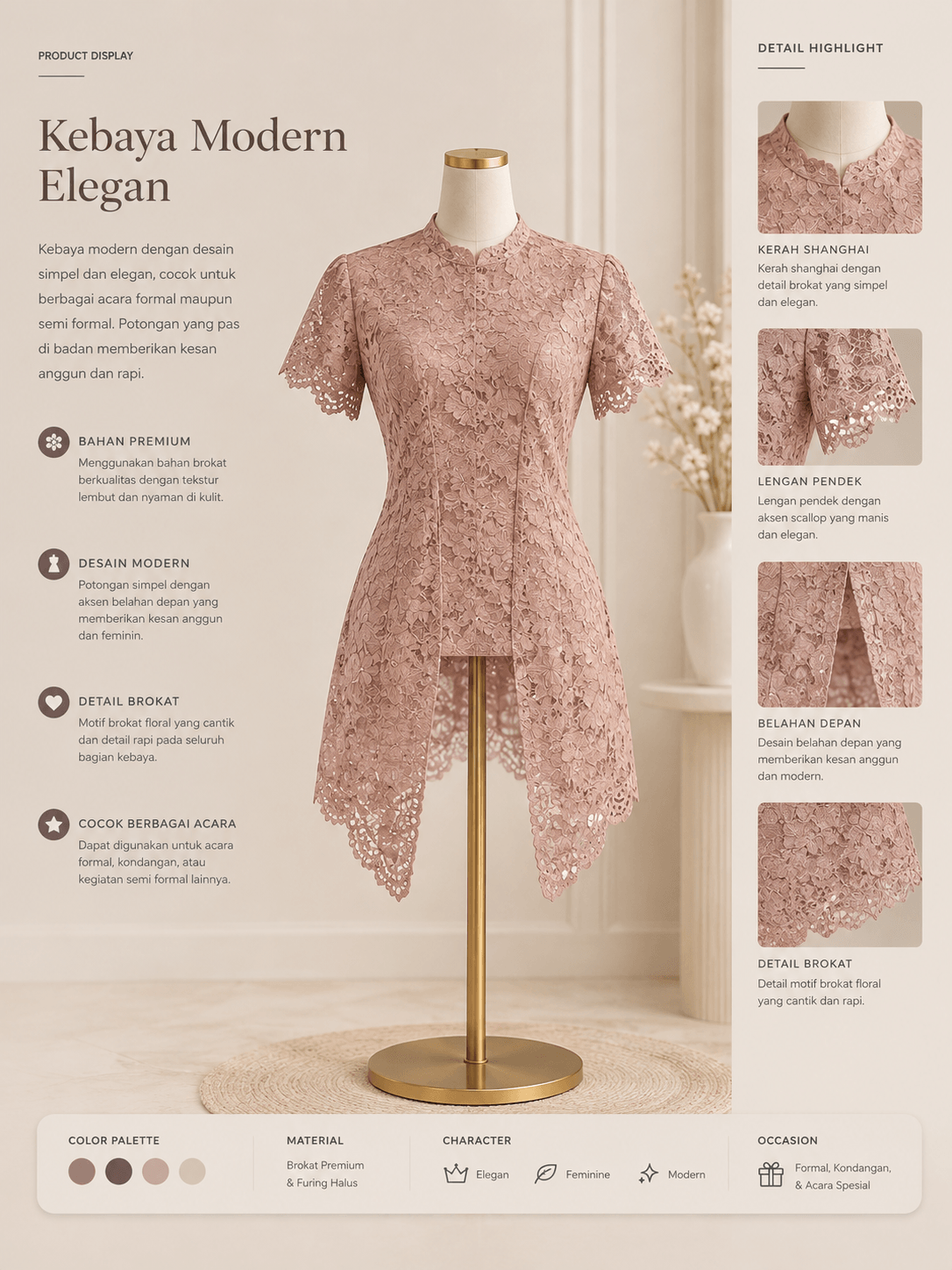 Kebaya Modern Elegan