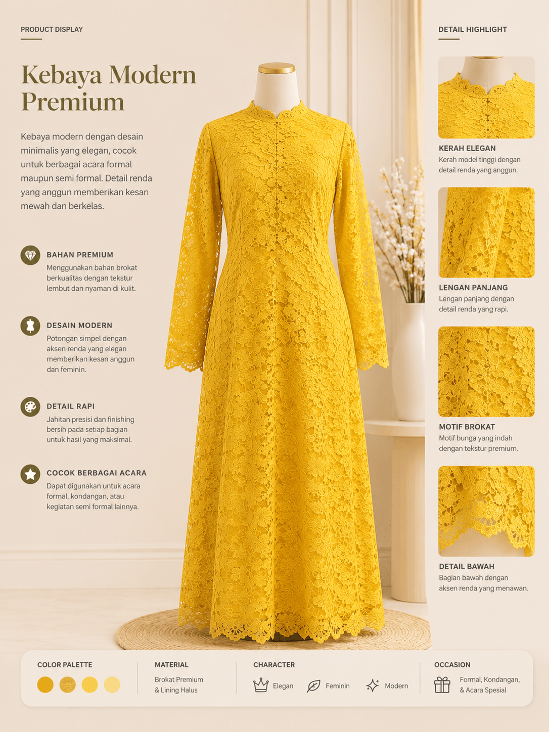 Kebaya Modern Premium